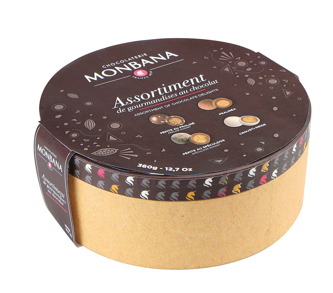 Boîte Chocolat chaud Monbana 4 étoiles – Caféco Distribution
